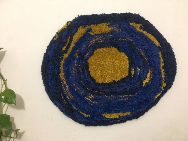 Tapisserie murale tufté à main