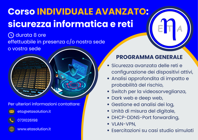 Corso 1 to 1 avanzato