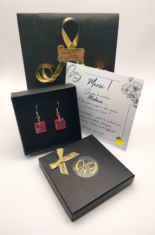 Boucles d'oreilles "Kalmia"