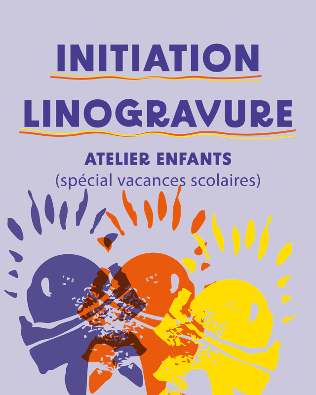Initiation à la linogravure (enfant)