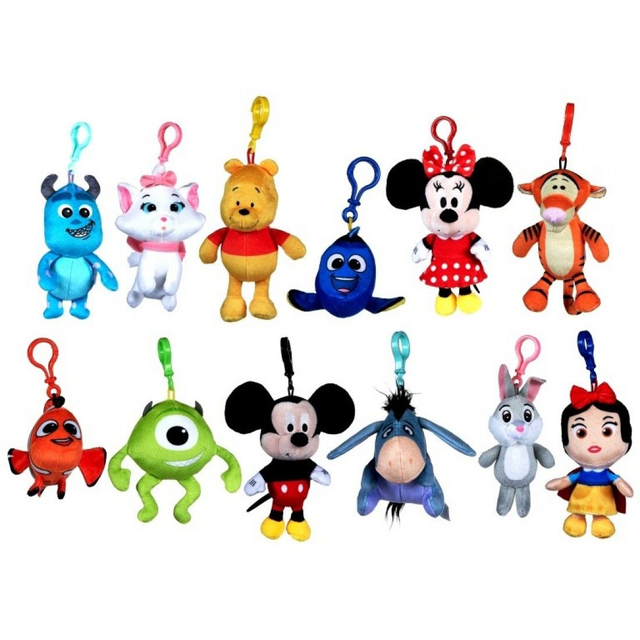 Disney: Classic Plush Bag Clips