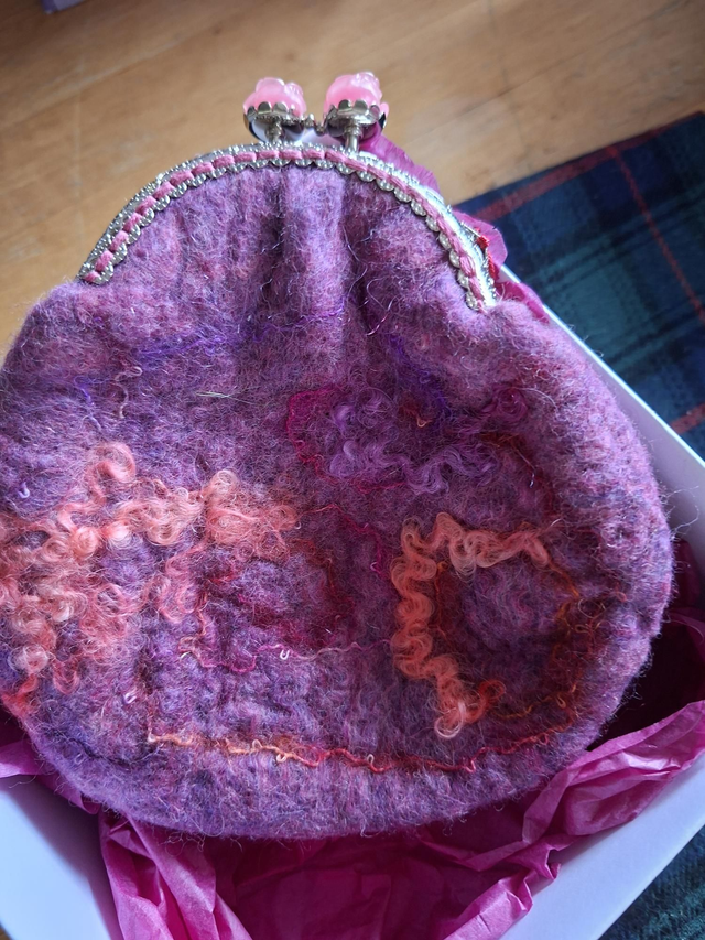 Grande bourse/porte maquillage FELT1126