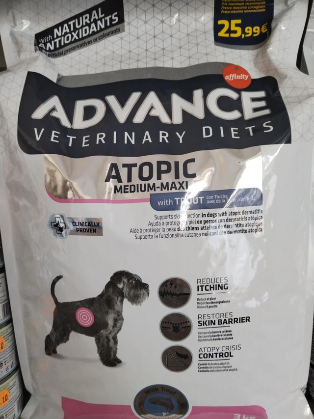 Advance Atopic Medium-Maxi Con Trota