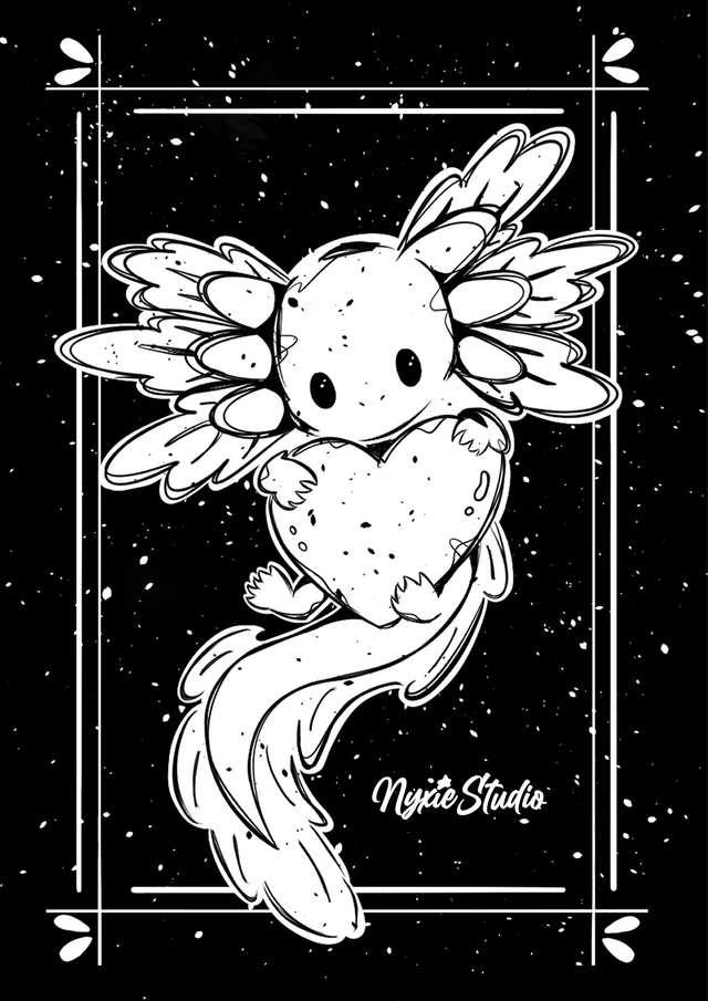 Axolotl Mini-Print