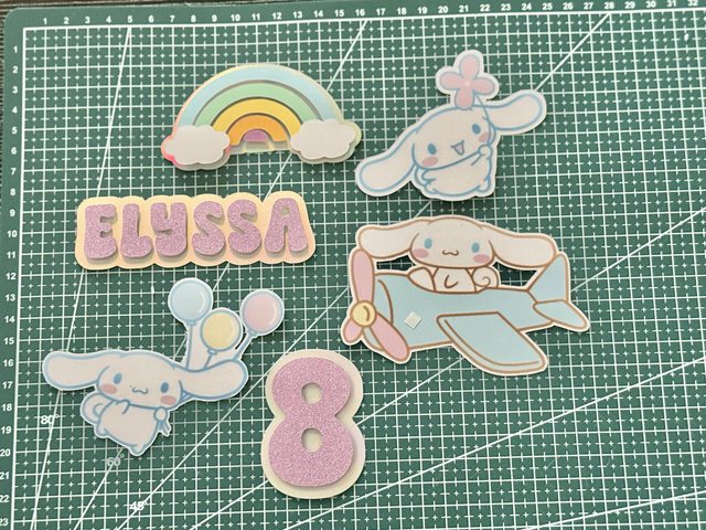 Cinnamaroll cake topper