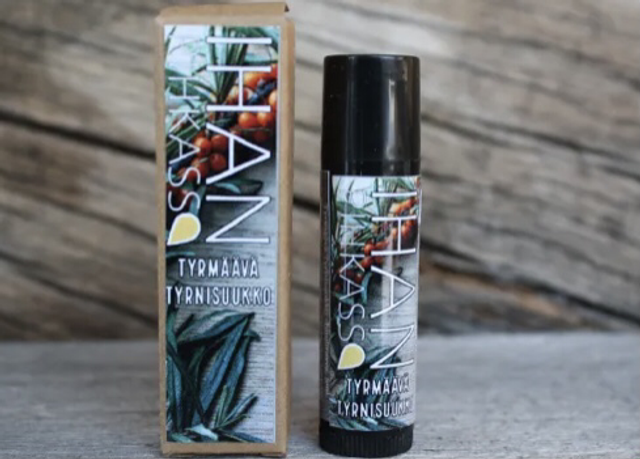 Tyrmäävä tyrnisuukko huulirasva 