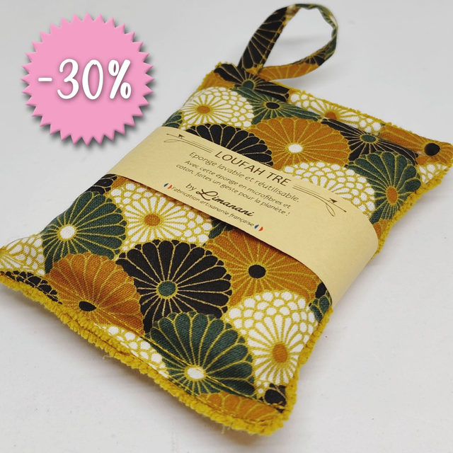 LOUFAH TRE – L’éponge lavable douce pour surfaces fragiles