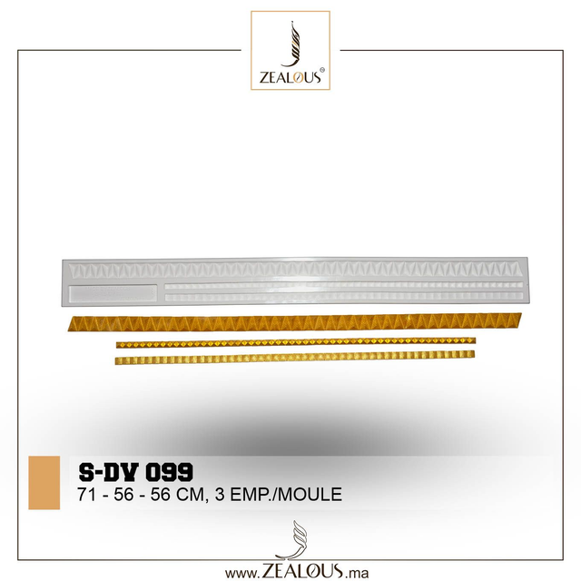 S-DV099 Cake Chocolate and Fondant Silicon Moulds