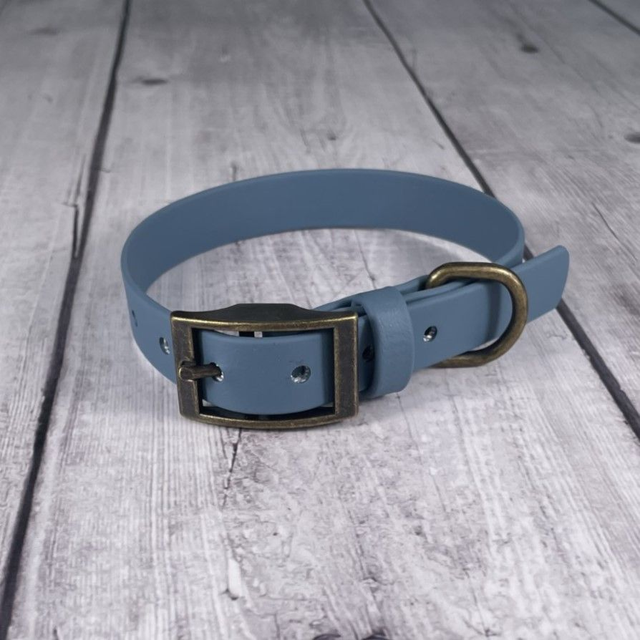 Denim Waterproof BioThane® Collar