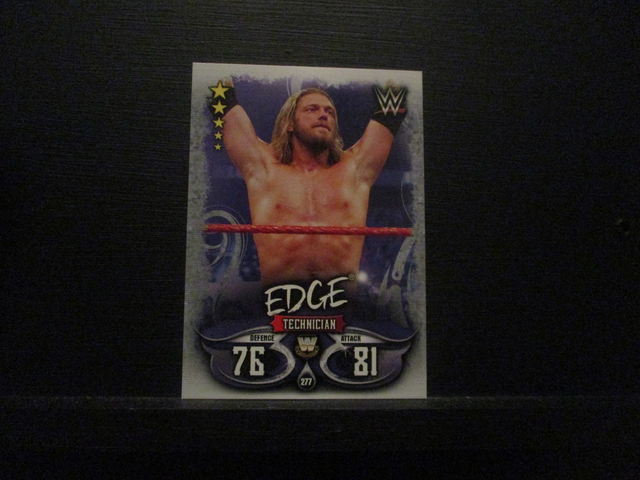 Edge - W Legends Slam Attax Live Original Trading Card #277