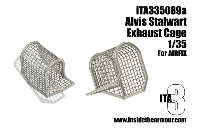 ITA3 - ITA335089a Exhaust Cage Alvis Stalwart (for Airfix)