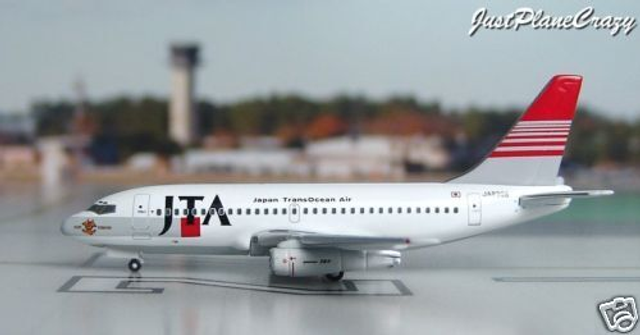 Japan TransOcean Air JTA B737-200 (JA8366), 1:400