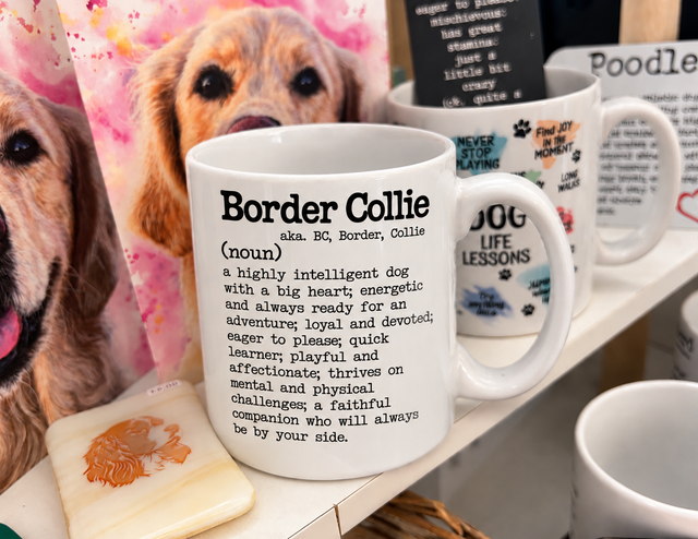 Dog Breed Definition Mug – Border Collie | Funny Dog Lover Gift