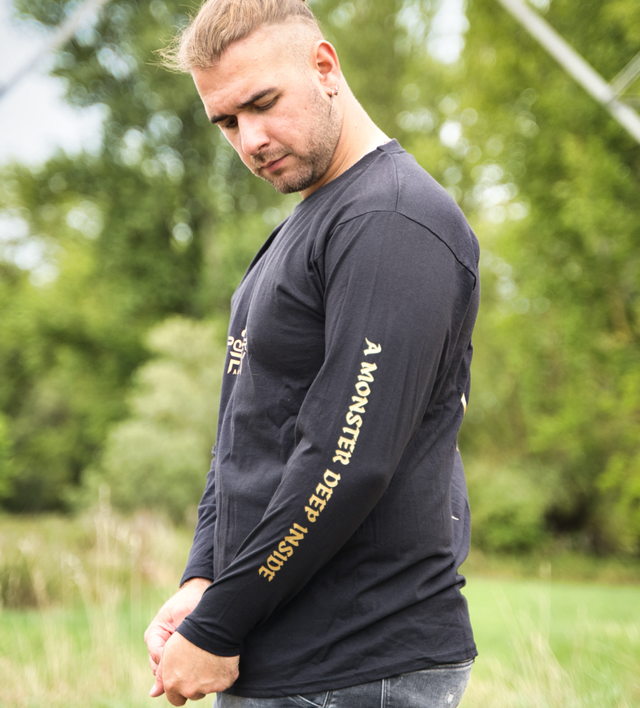 Longsleeve - „Insomnia“ Black Gold