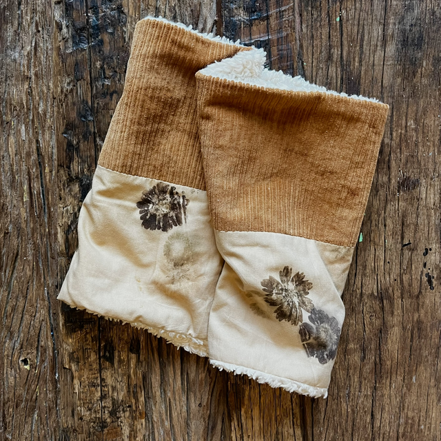 Collection Flower - Tour de cou caramel