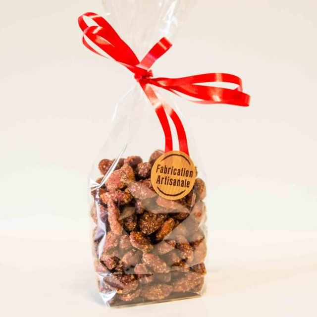 Amandes grillées au Miel