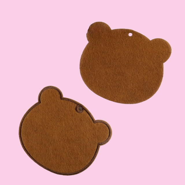 DIY Cute Cartoon Name Tag / Bag Charm - Teddy Bear