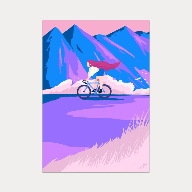 Pink gravel