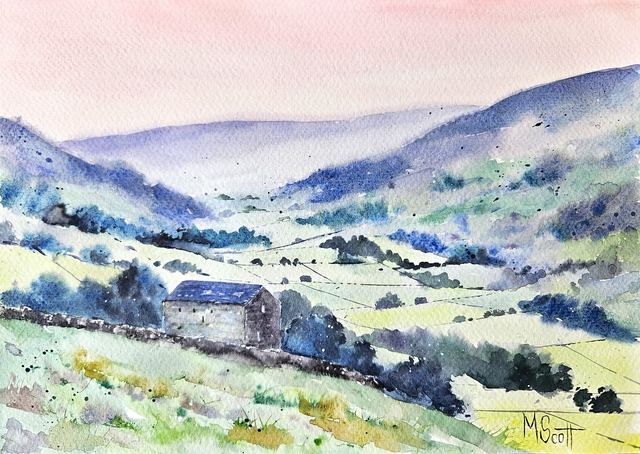 Dales Sunrise - original