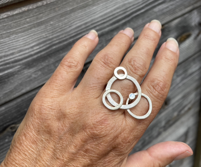 Bague Là l’eau
