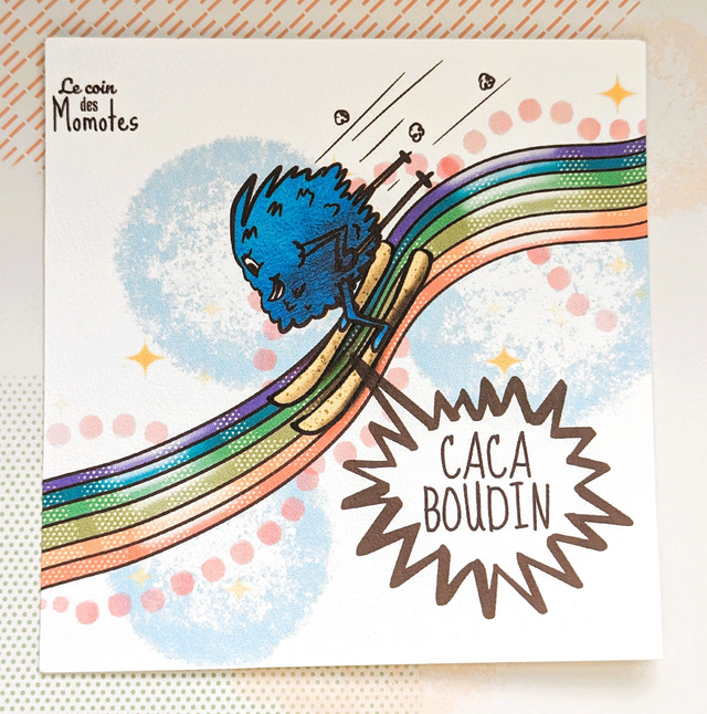 Illustration Momote Caca Boudin
