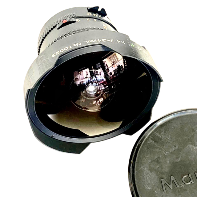 Mamiya 24mm fisheye rare !! Le king