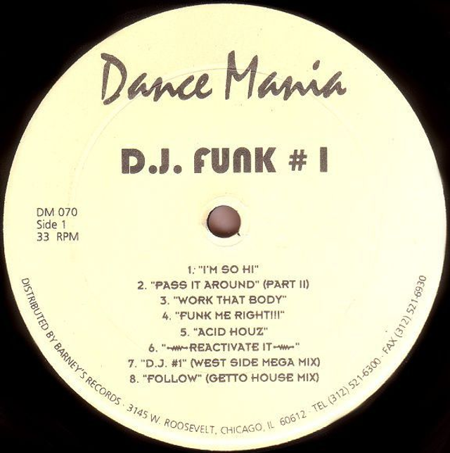 D.J. Funk #1 - Street Traxx II - DANCE MANIA