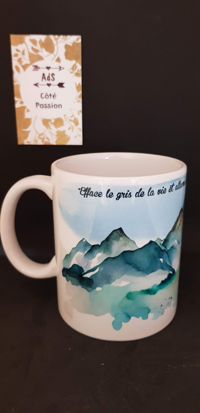 Mug - Montagnes colorées de "Picasso" (13f)