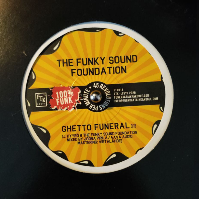 The Funkysound Foundation/The Shameless Shongololo Band 7" (kp110)