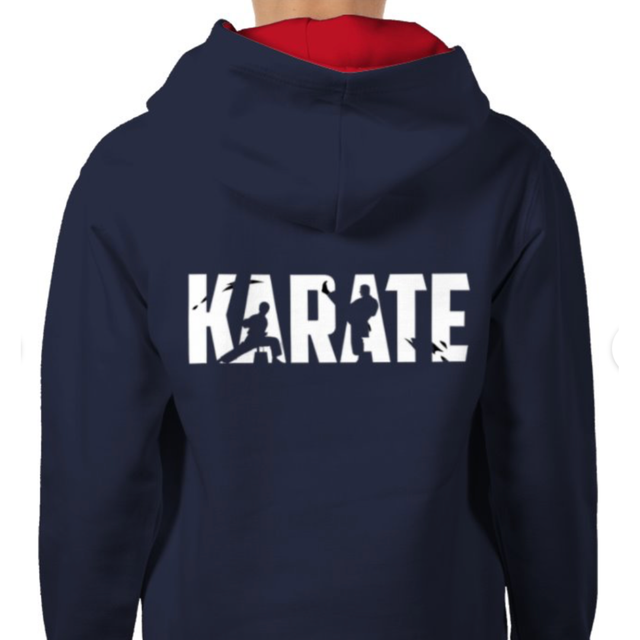 Karate Silhouette - Hoody