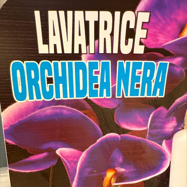 BUCATO ORCHIDEA NERA