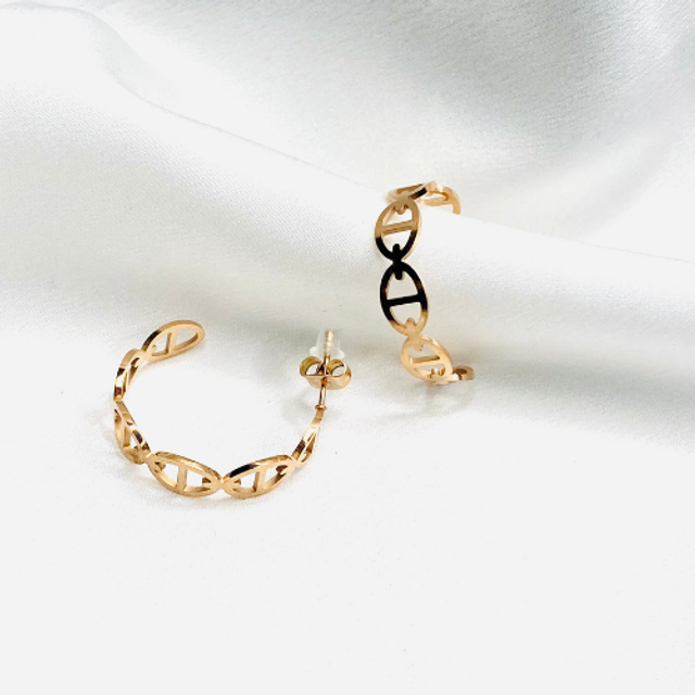 Créoles BELINDA rose gold