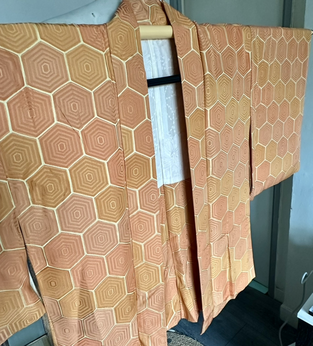 Haori orang octogone tissé