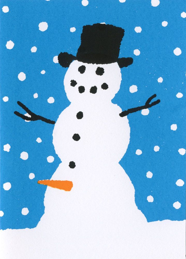 Card - Snowman