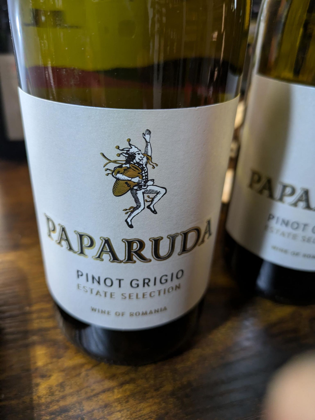 Paparuda Pinot Grigio 2023 Romania 