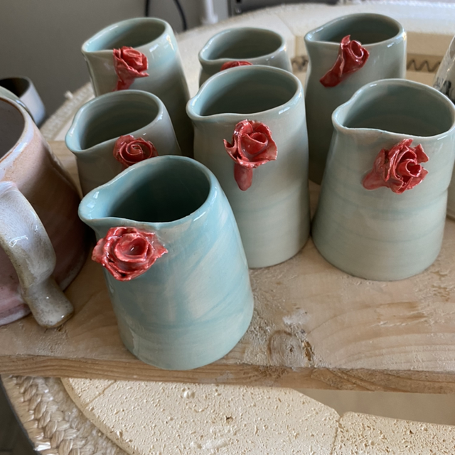 Rose Bud Milk/ sauce jug