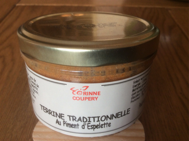 Terrine Traditionnelle Au Piment D’Espelette
