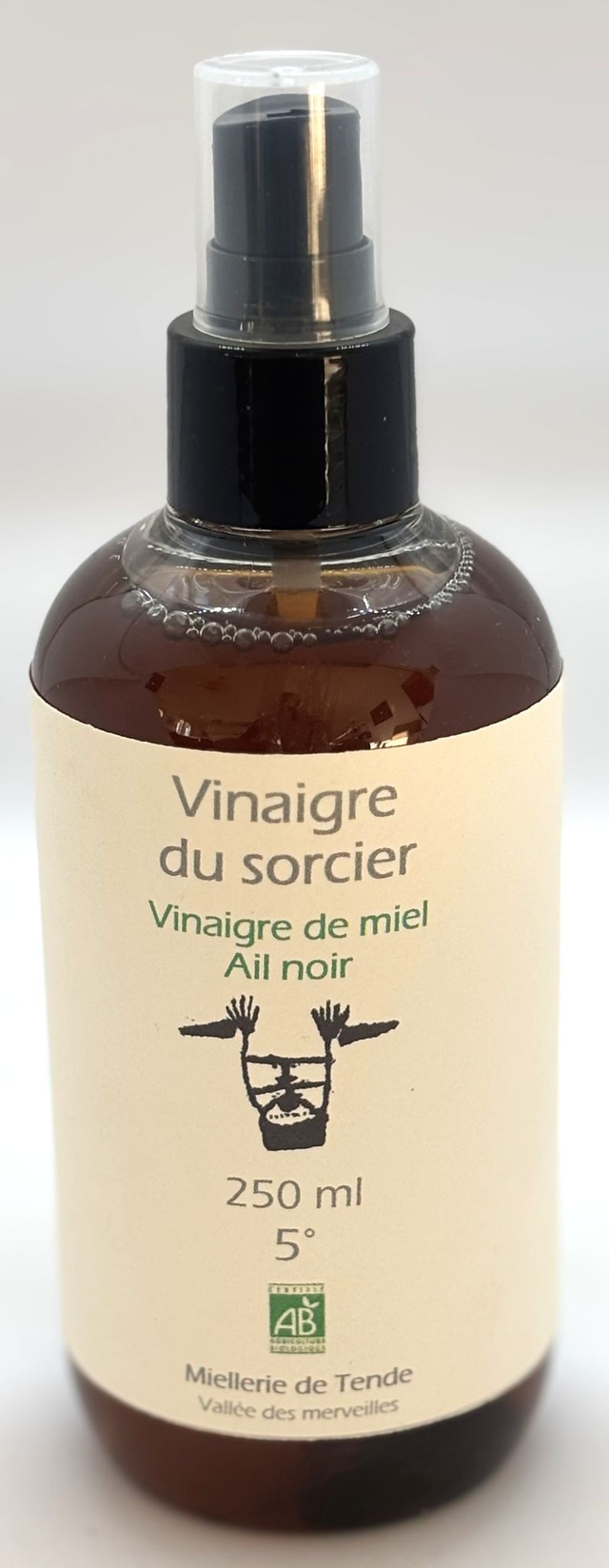 Vinaigre de miel  ail noir