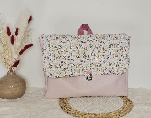 CARTABLE FILLE FLEUR