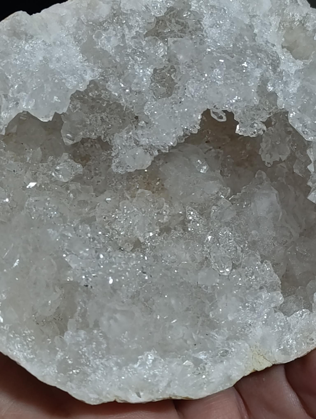 Géode de Cristal de Roche (Maroc)