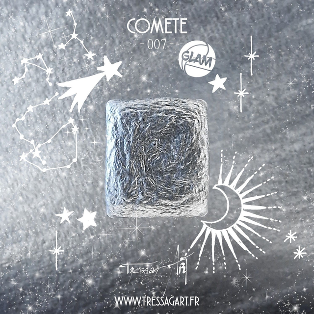TRESSAG&#039;ART - AQUARELLE ARTISANALE - 007 COMETE - GLAM - TR000007