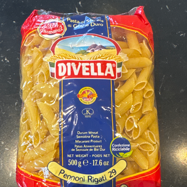 Pâtes Pennoni rigati Divella (500g)