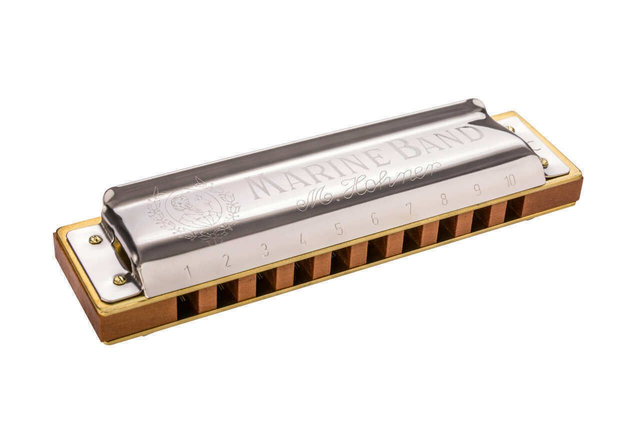 Hohner 1896 Marine Band Harmonica Bb