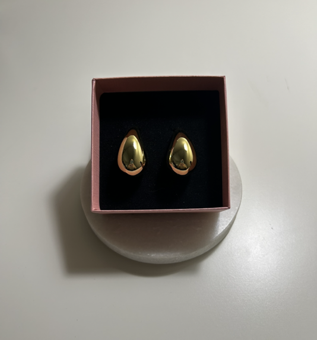 Goccia Ohrringe in Gold 