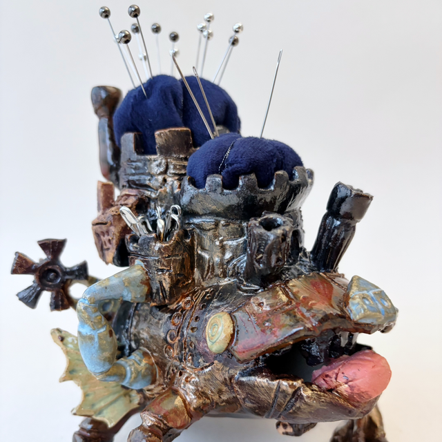 Howl’s Moving Castle Pincushion - Tish Campbell Exhibition 