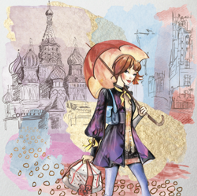 Hand made Cards - City Girls