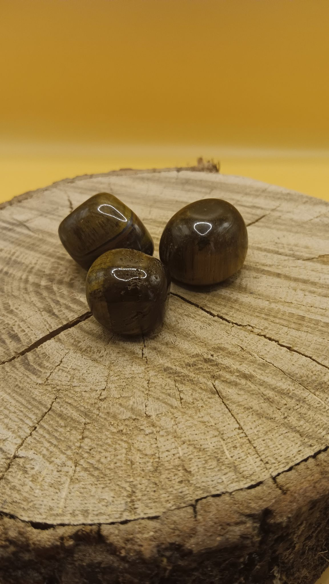 Pierre roulée Œil de Tigre 