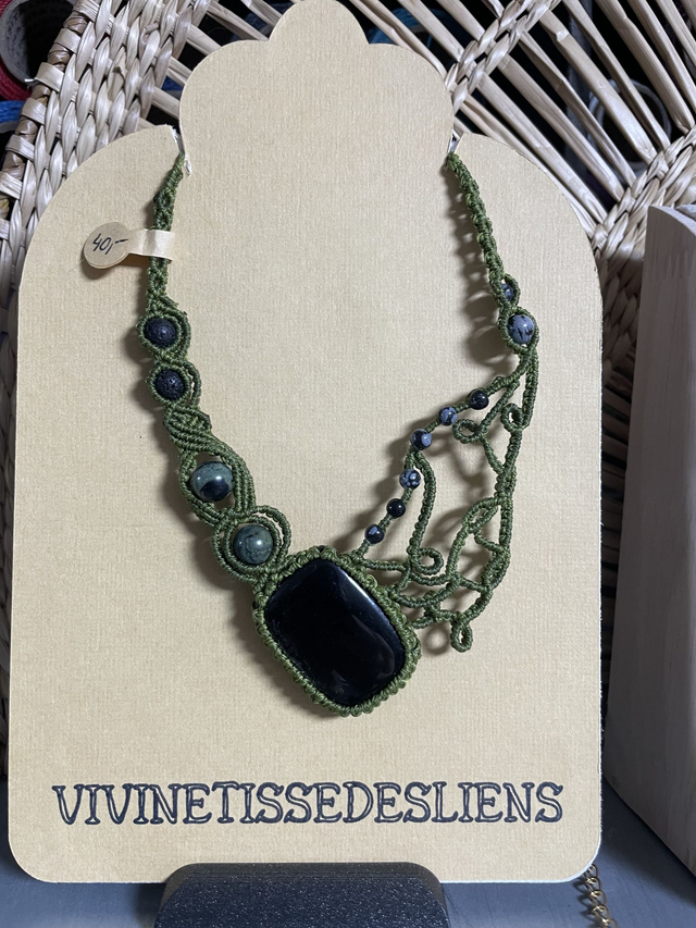 collier "ombre de lierre"