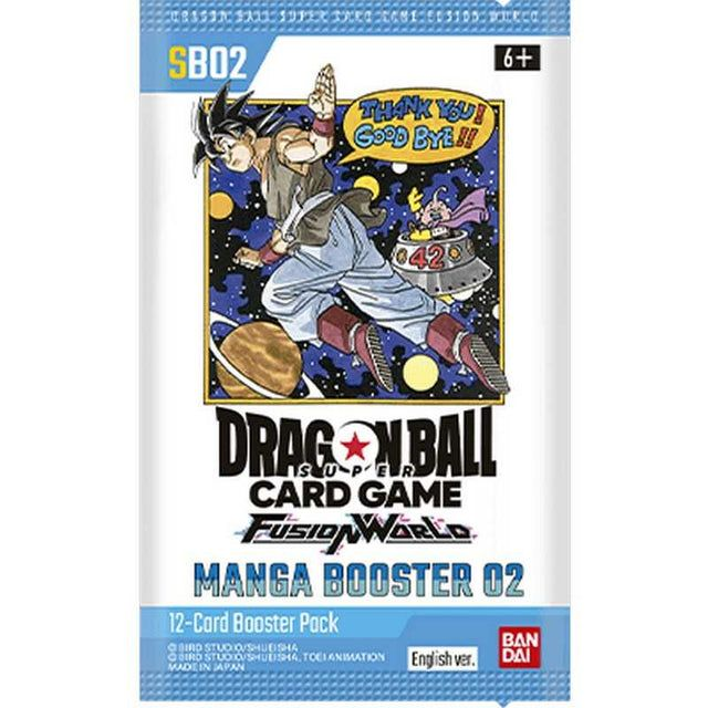 Dragon Ball Super: Fusion World Manga Booster 02 Booster Pack