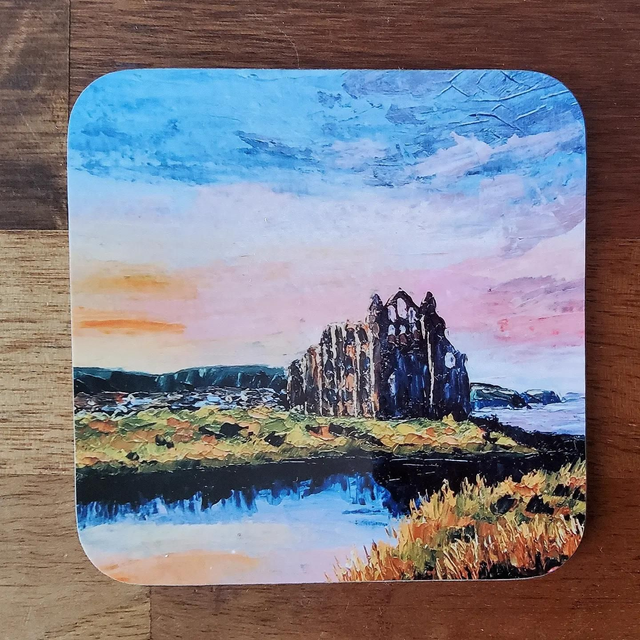 Collection of Coasters. Four for the price of 3.  Coasters featuring the North York Moors and Coast. 